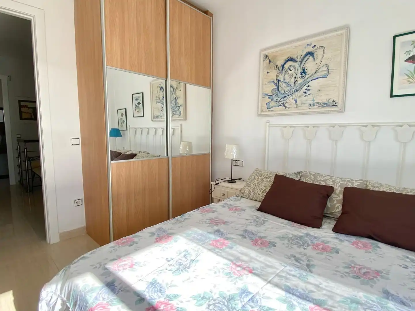 Schlafzimmer von Einfamilien-Reihenhaus zum Verkauf in El Vendrell mit Klimaanlage, Heizung und Terrasse