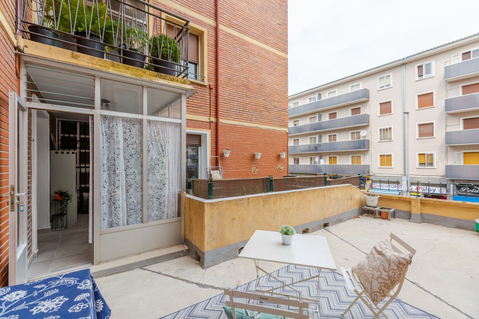 Terrace of Flat for sale in  Pamplona / Iruña  with Heating, Parquet flooring and Terrace
