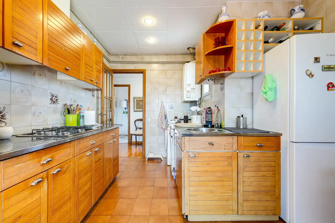 Cuina de Àtic en venda en Barcelona amb Aire condicionat, Calefacció i Terrassa