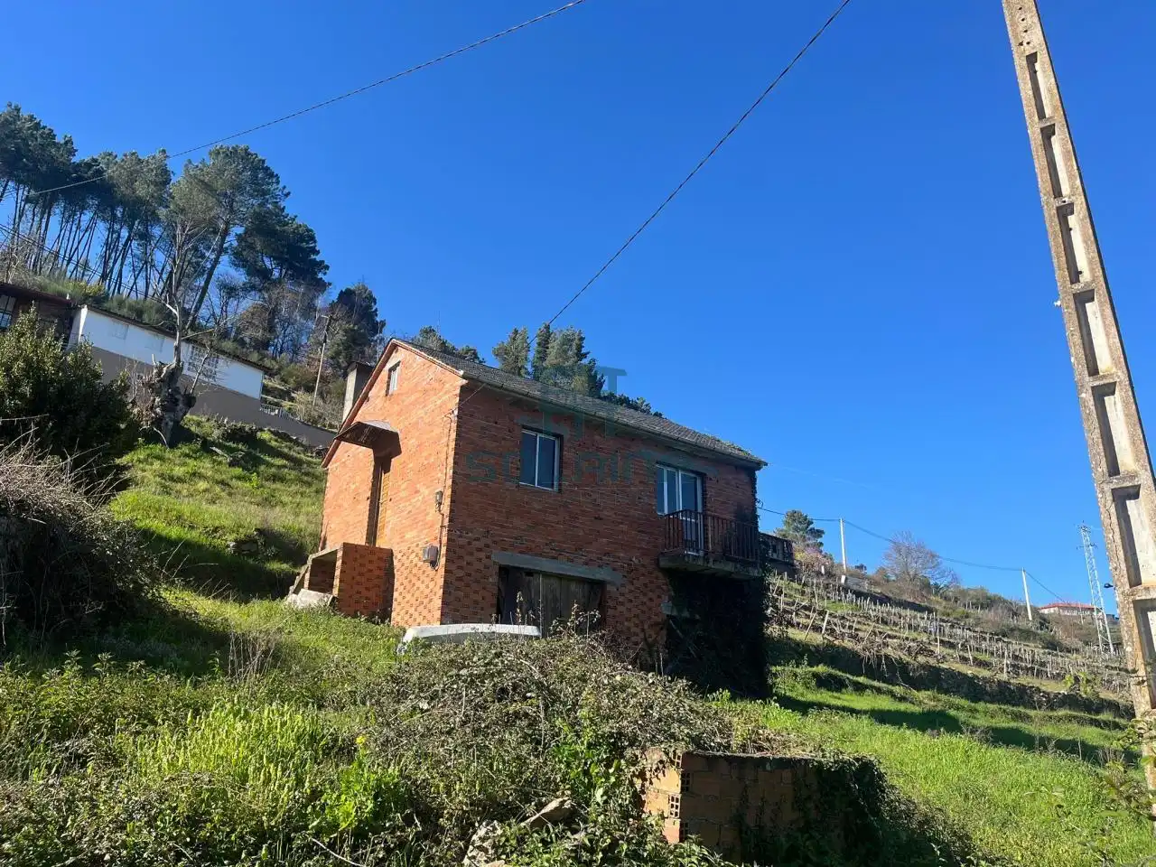 Vista exterior de Casa o chalet en venta en A Teixeira  con Jardín privado
