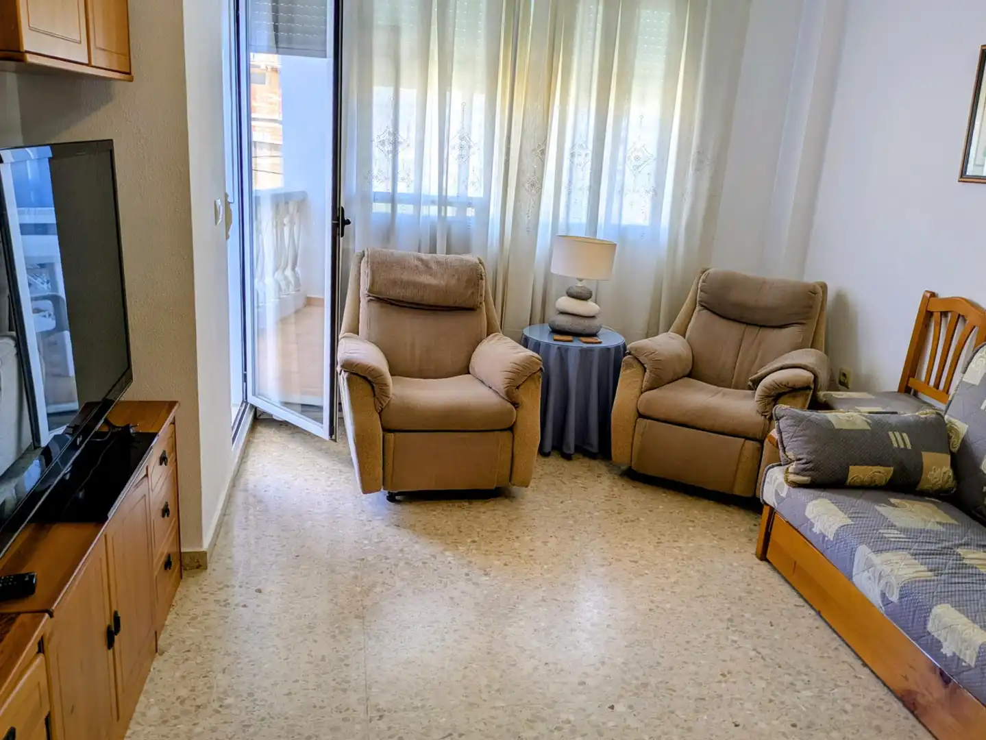 Wohnzimmer von Wohnungen zum Verkauf in Cullera mit Terrasse und Möbliert