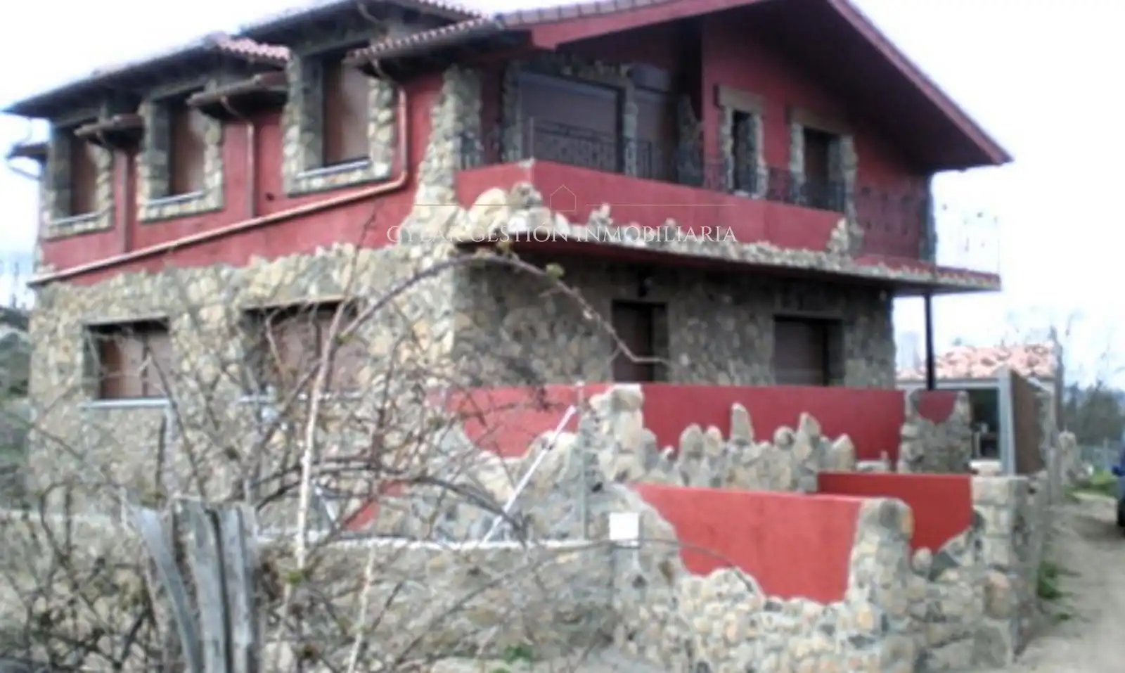 Exterior view of Houses for sale in La Calzada de Béjar   with Heating, Private garden and Terrace