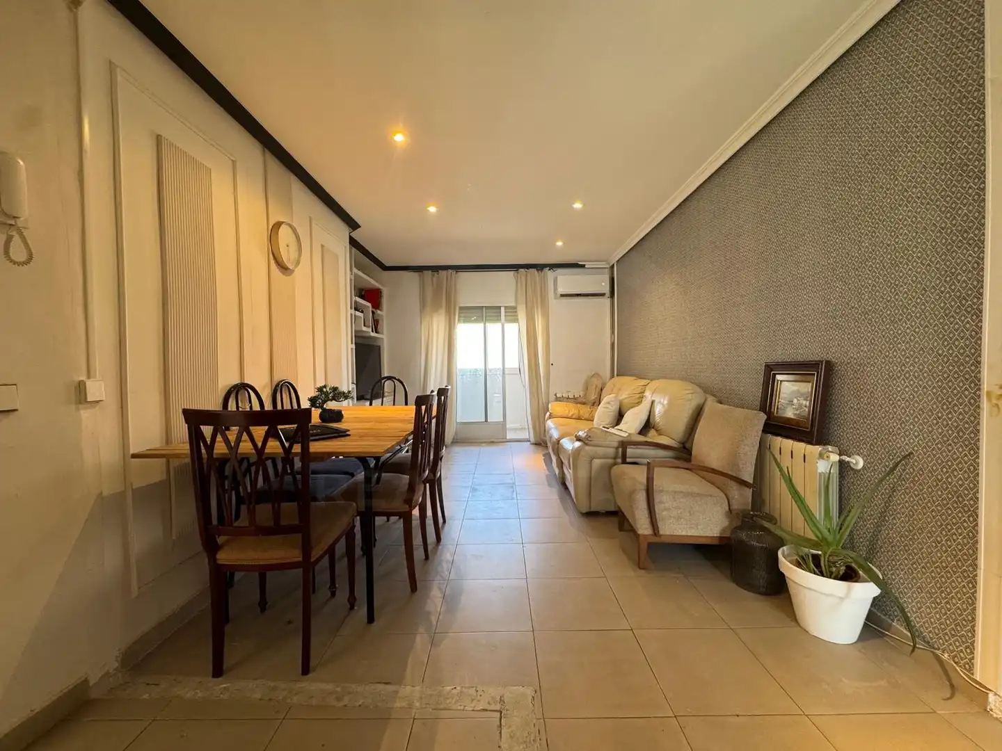Dining room of Flat for sale in Madrid  with Air Conditioner, Heating and Terrace