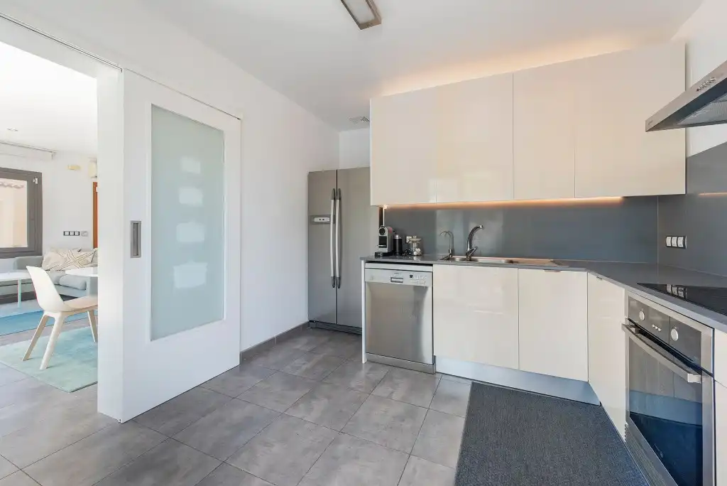 Kitchen of Attic for sale in Alcúdia  with Air Conditioner, Terrace and Storage room