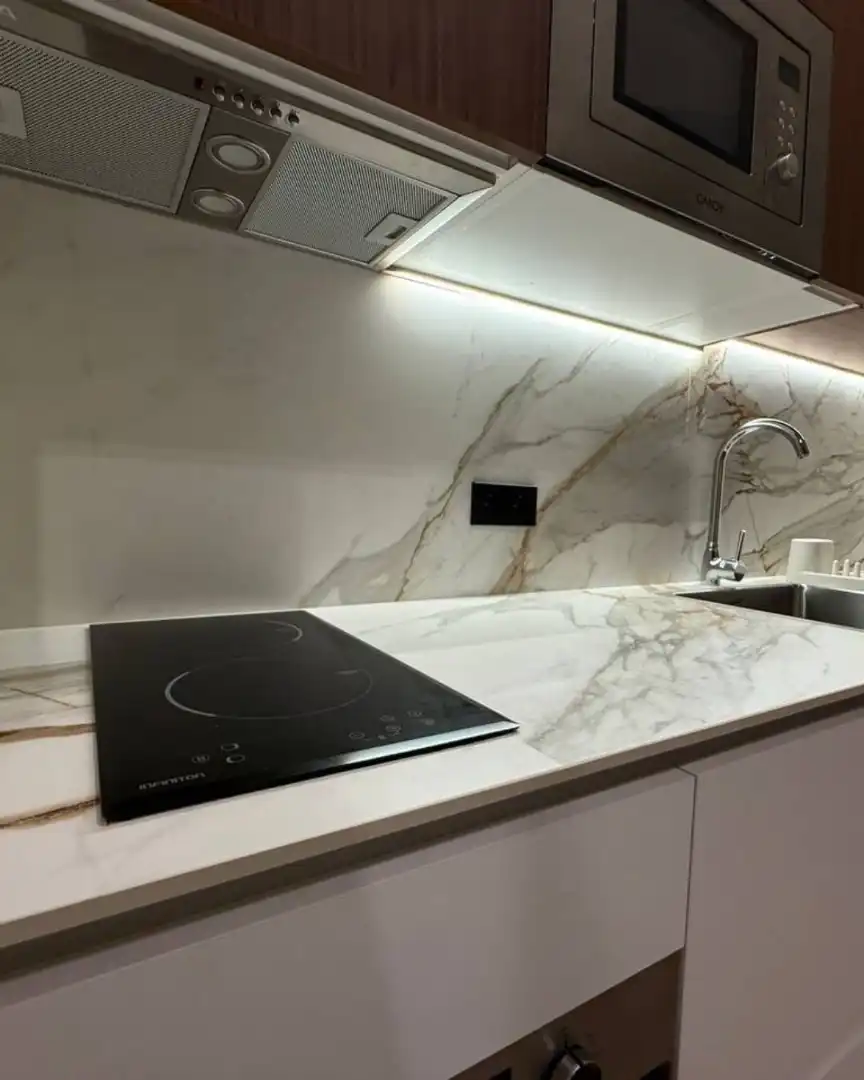 Cocina de Ático de alquiler en Madrid con Aire acondicionado, Calefacción y Terraza