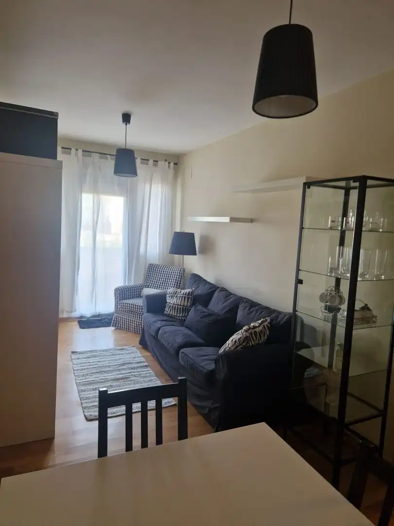 Sala de estar de Piso en venta en Torrecaballeros con Calefacción y Amueblado
