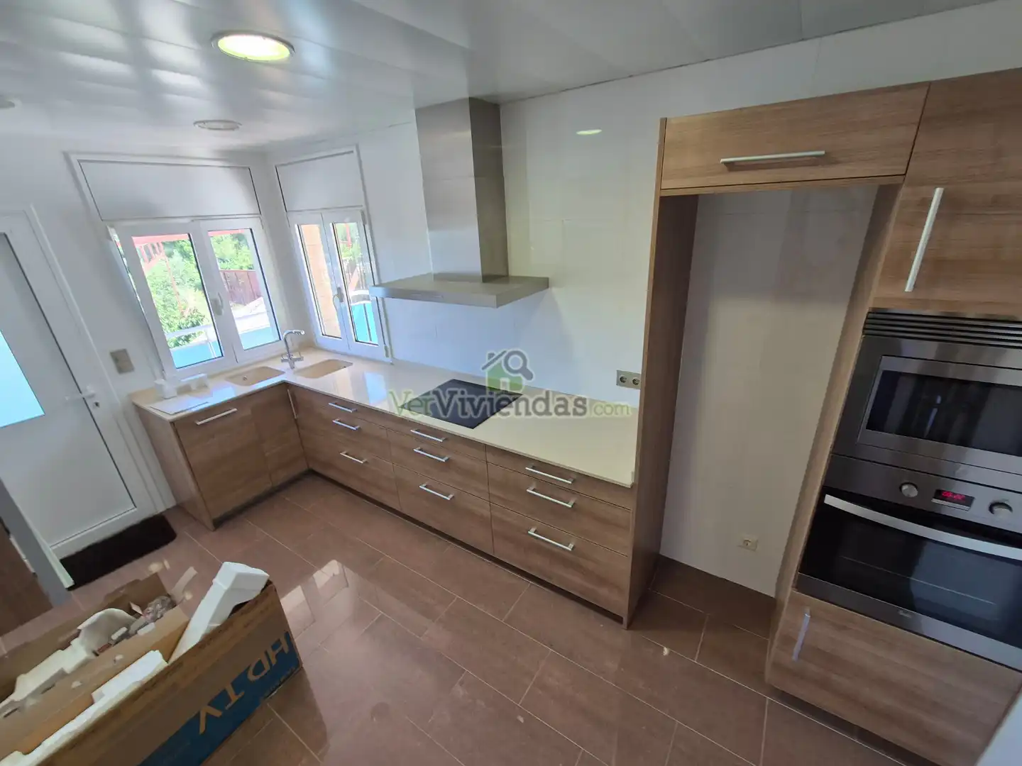 Cocina de Casa o chalet en venta en Vallirana con Aire acondicionado, Calefacción y Jardín privado