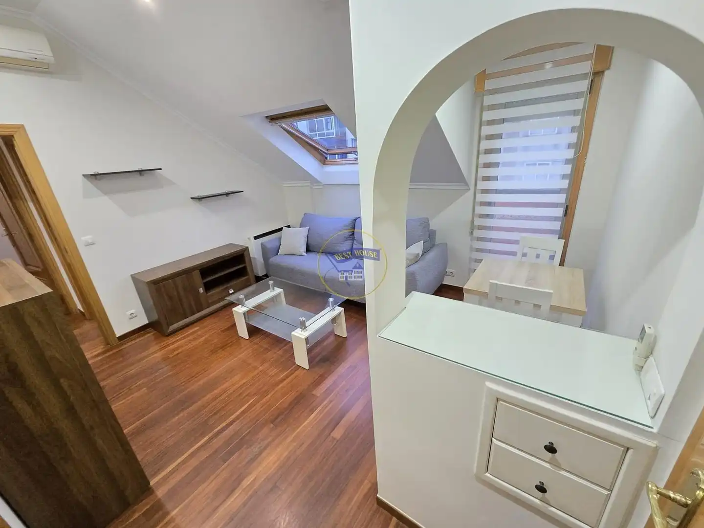 Sala de estar de Ático en venta en Vigo  con Aire acondicionado, Calefacción y Parquet