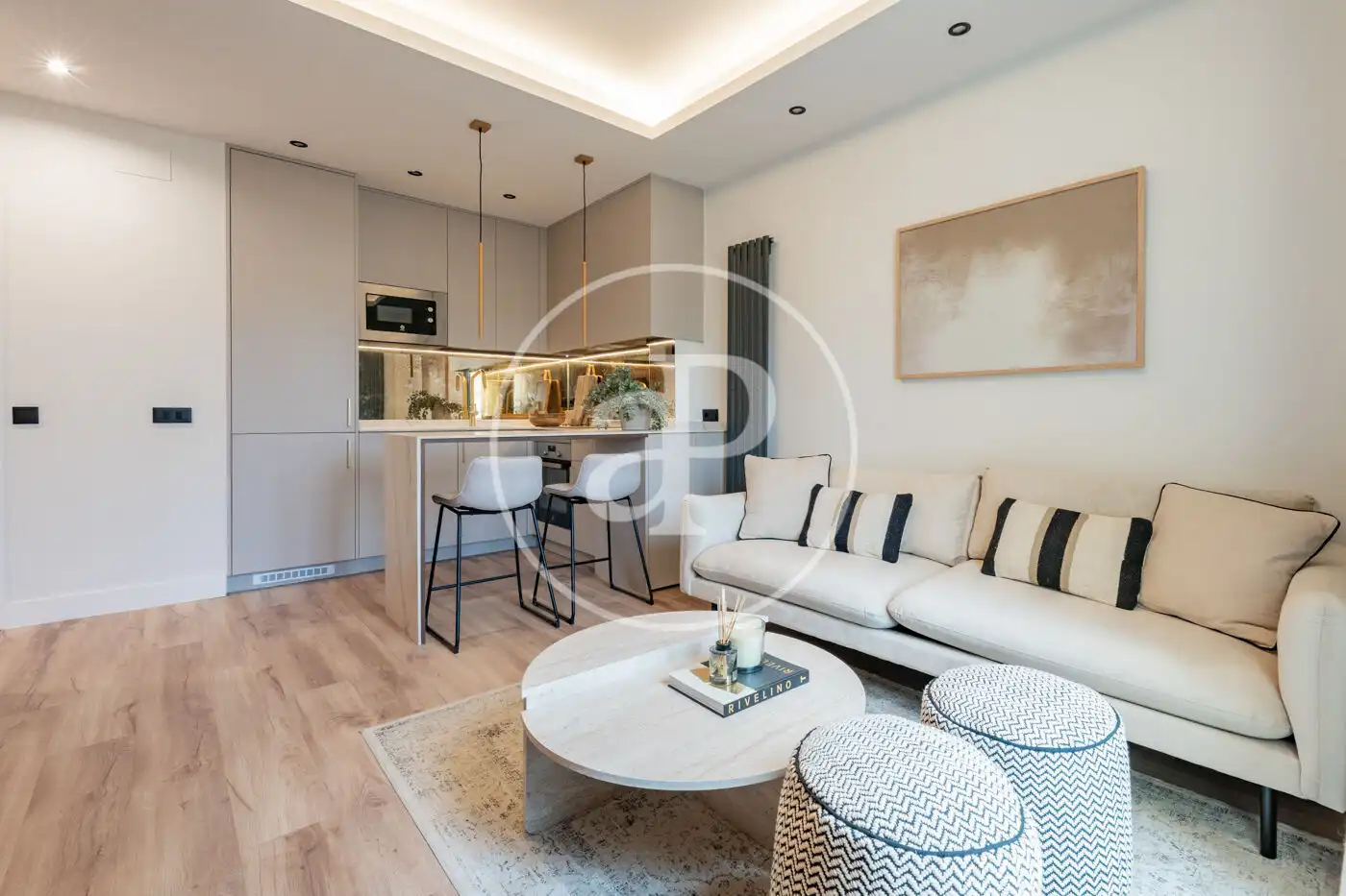Sala de estar de Ático en venta en Madrid con Aire acondicionado, Calefacción y Terraza