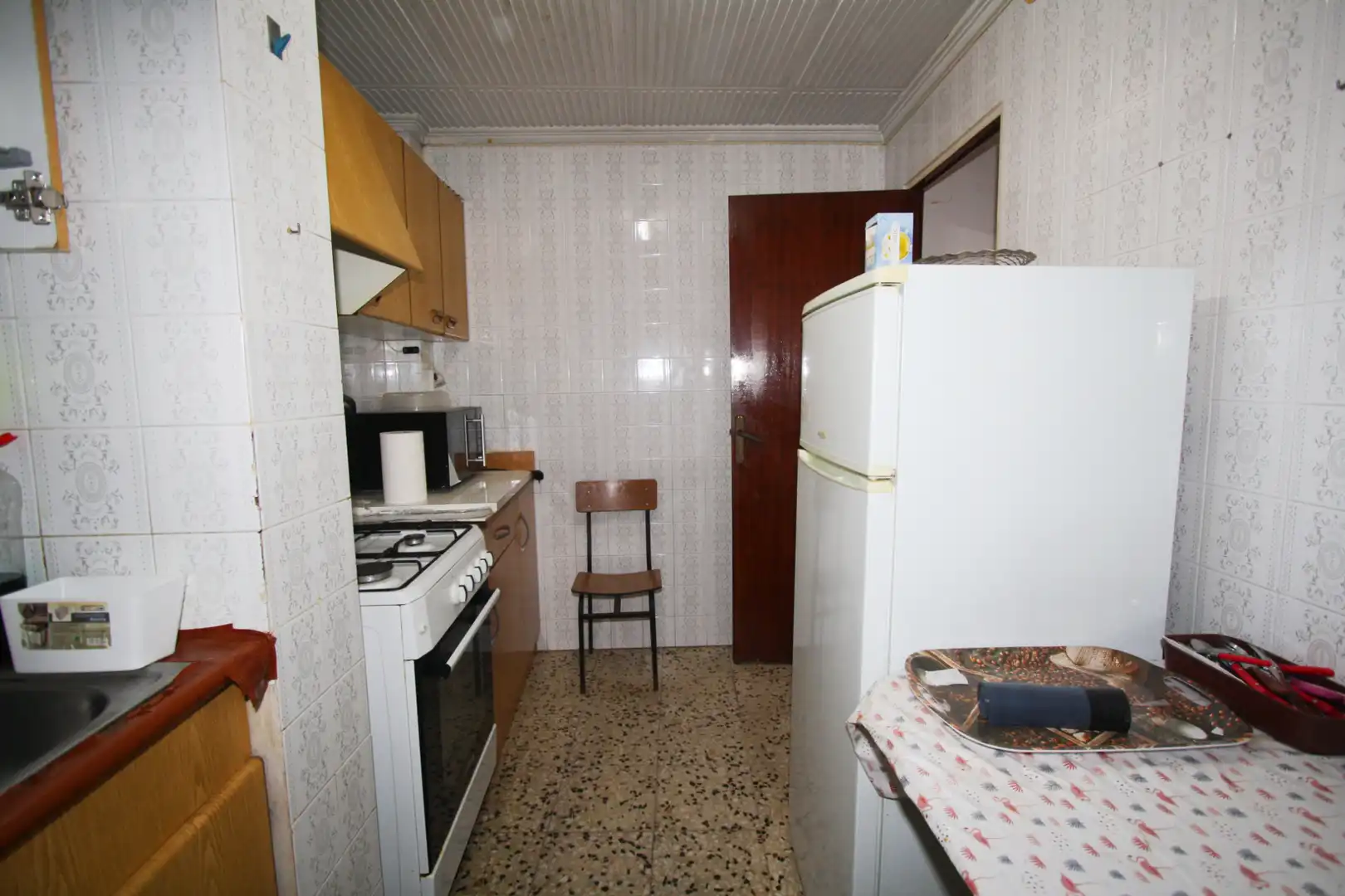 Cuina de Pis en venda en Albacete amb Aire condicionat, Terrassa i Moblat