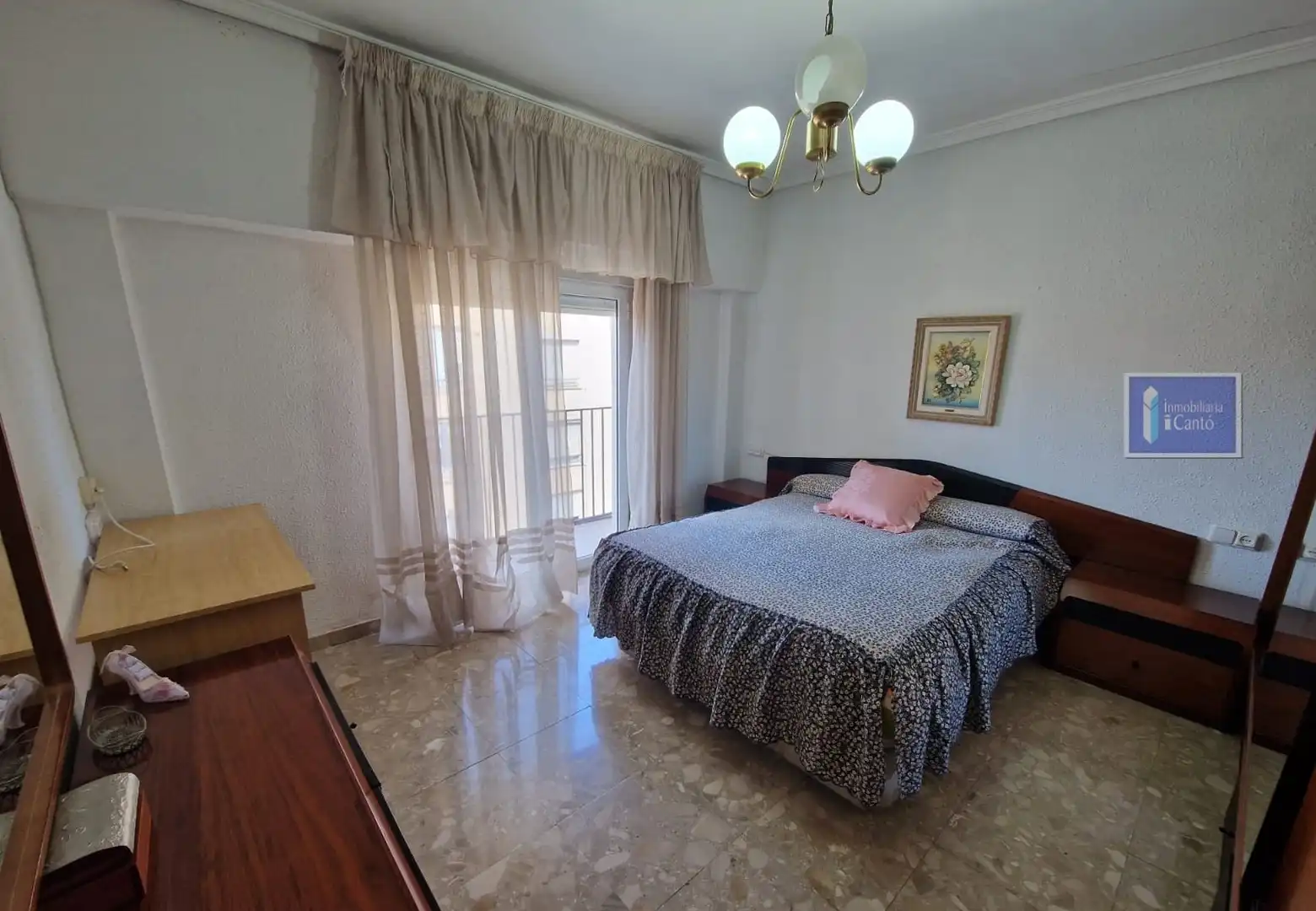 Bedroom of Flat for sale in Alcoy / Alcoi  with Balcony