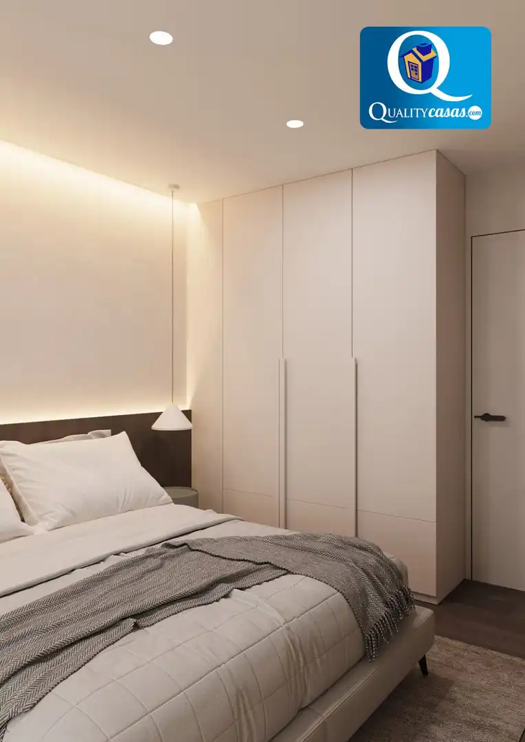 Dormitori de Apartament en venda en Alicante / Alacant amb Aire condicionat, Calefacció i Piscina comunitària