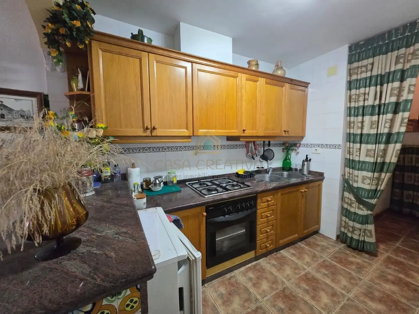 Cuina de Casa o xalet en venda en Atzeneta del Maestrat amb Aire condicionat i Terrassa