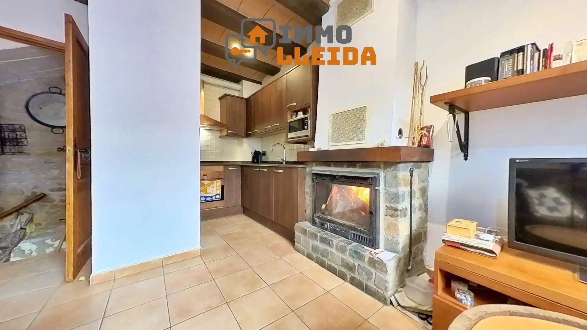 Vista exterior de Casa adosada en venta en Àger con Calefacción, Terraza y Trastero
