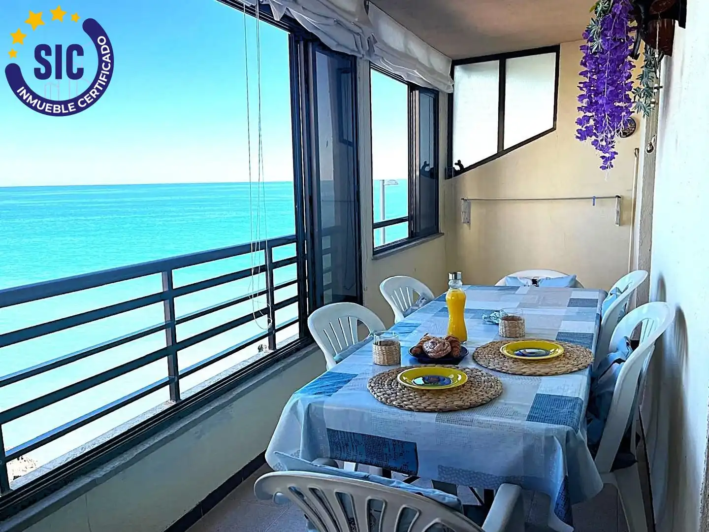 Terrassa de Apartament en venda en Oropesa del Mar / Orpesa amb Terrassa, Traster i Moblat