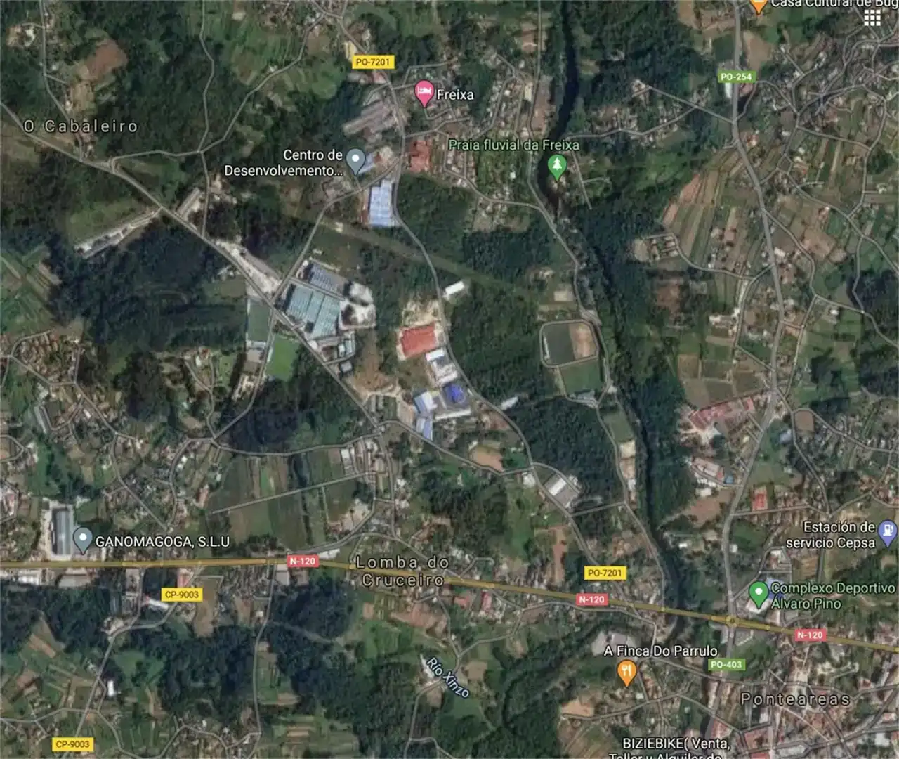 Außenansicht von Fabrik Grundstücke zum Verkauf in Ponteareas