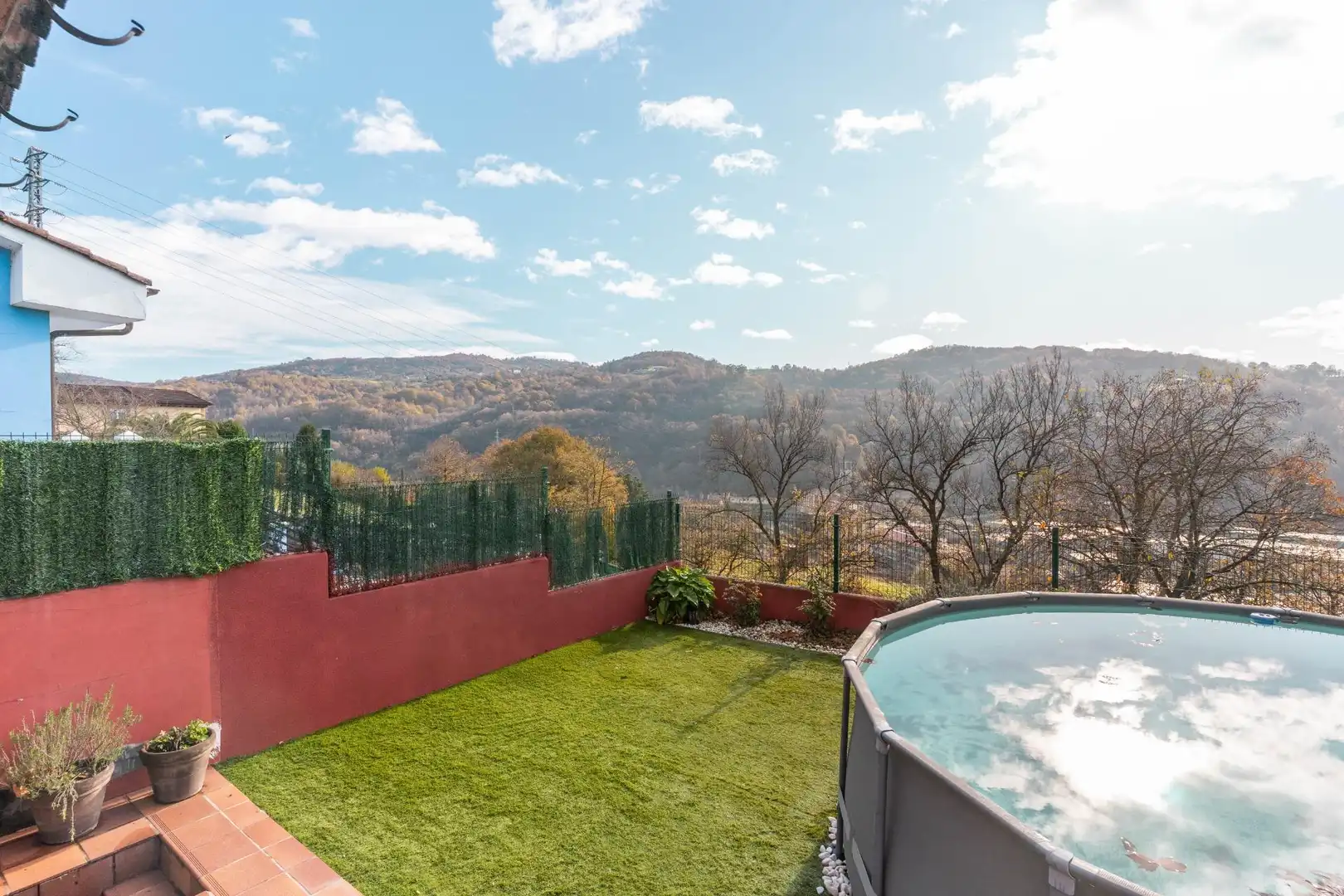 Terrassa de Casa o xalet en venda en Langreo amb Calefacció, Jardí privat i Terrassa