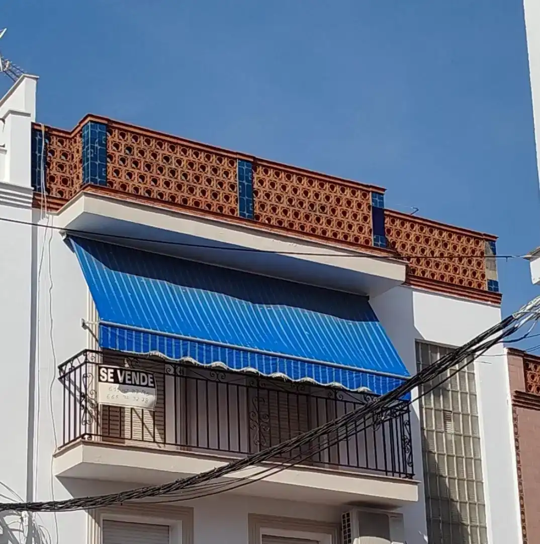 Vista exterior de Piso en venta en Alcalá del Valle con Trastero y Balcón