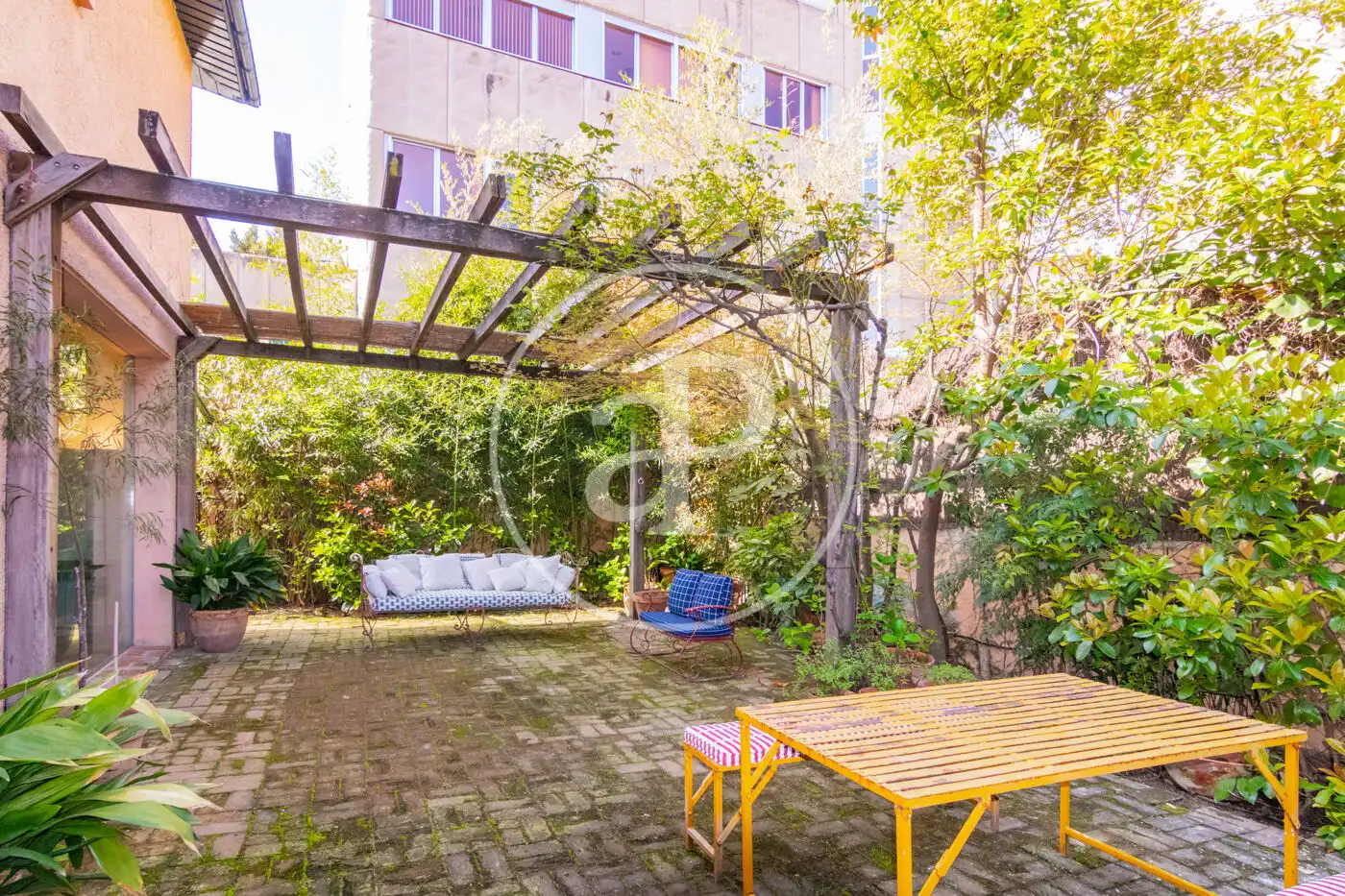 Terrassa de Casa o xalet de lloguer en Madrid amb Aire condicionat, Calefacció i Jardí privat