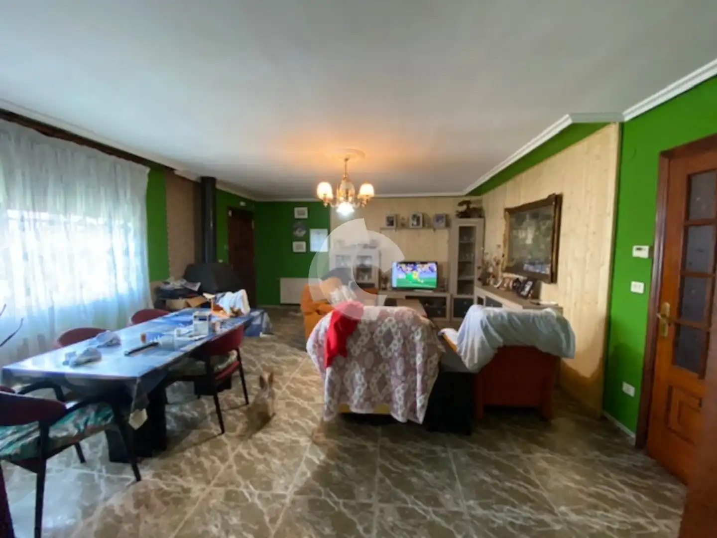 Sala de estar de Casa adosada en venta en Lobios