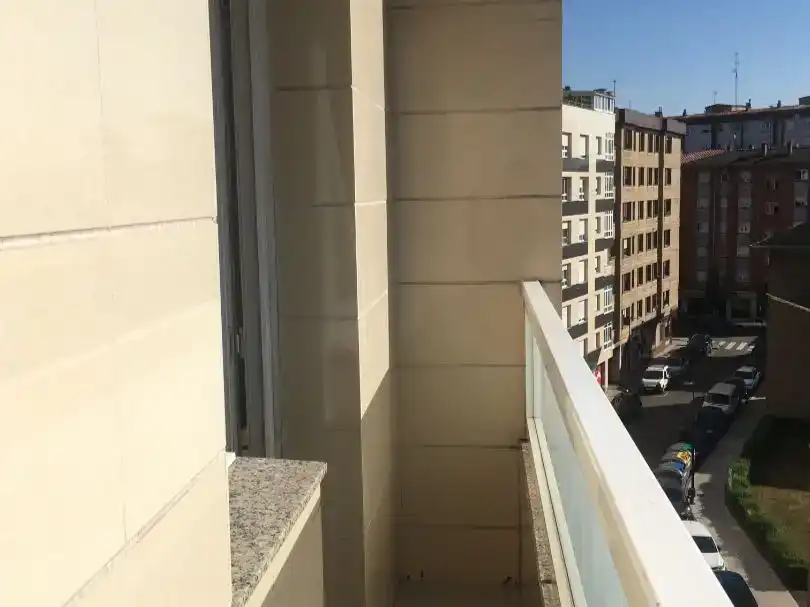 Balcony of Flat for rent in Gijón   with Terrace and Balcony