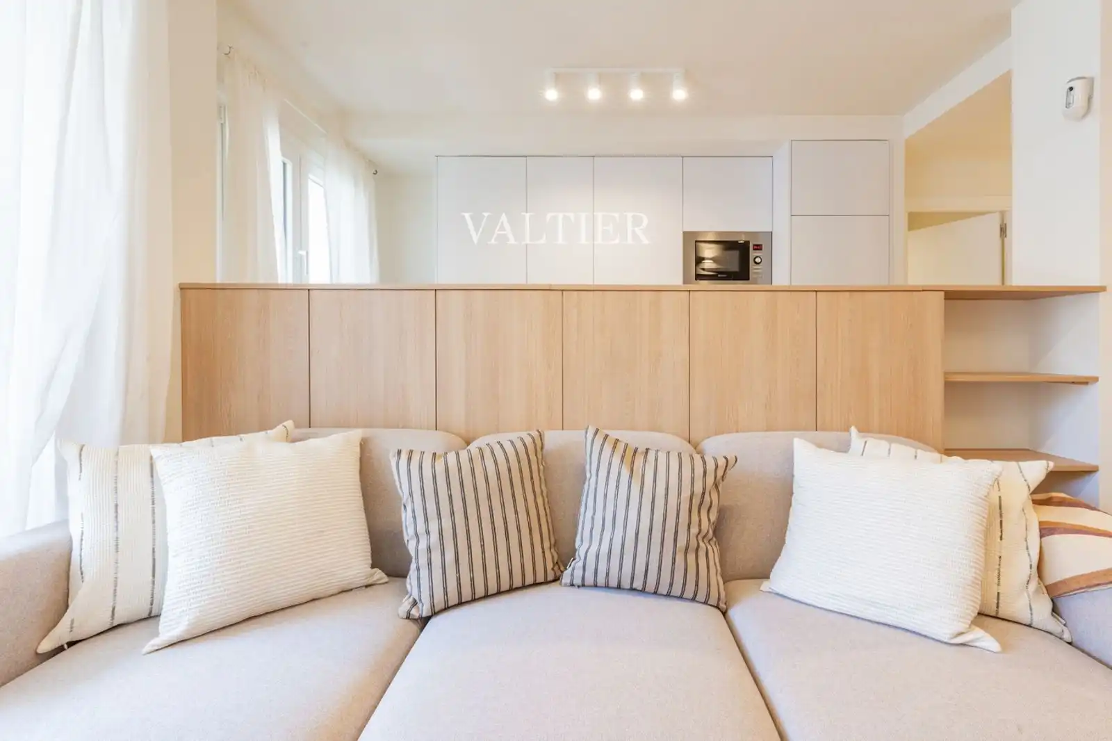 Wohnzimmer von Wohnung zur Miete in Madrid mit Klimaanlage, Heizung und Terrasse