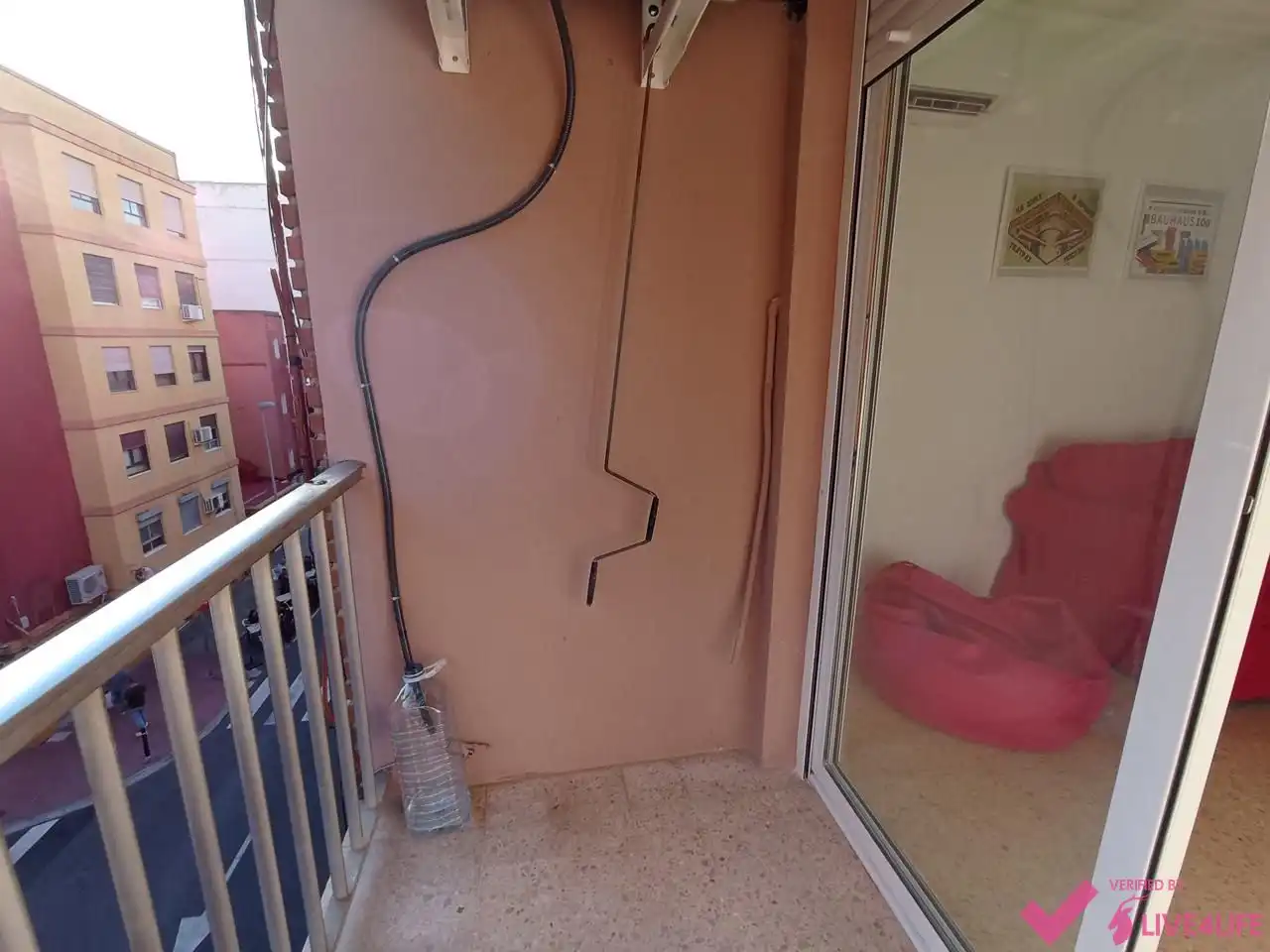 Terraza de Piso de alquiler en Burjassot con Aire acondicionado, Terraza y Amueblado