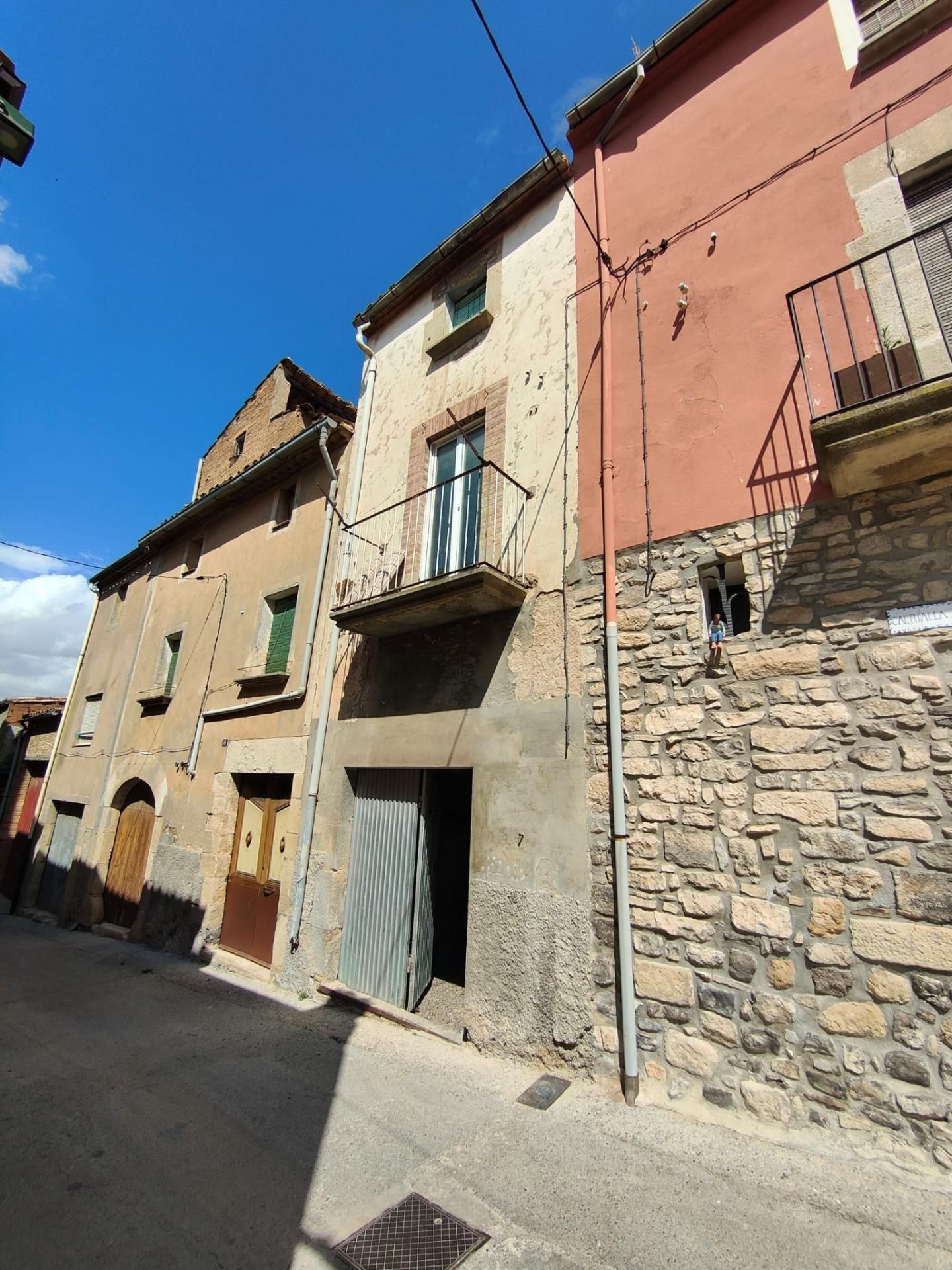 Vista exterior de Casa o xalet en venda en Verdú amb Balcó