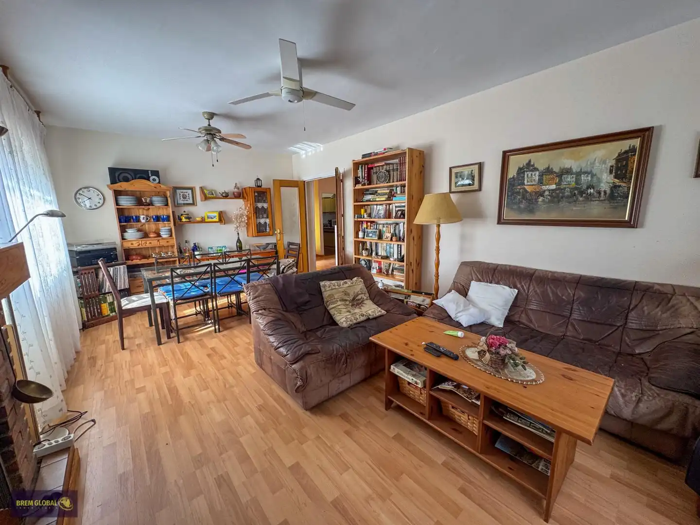 Living room of Houses for sale in La Cabrera  with Private garden, Terrace and Swimming Pool