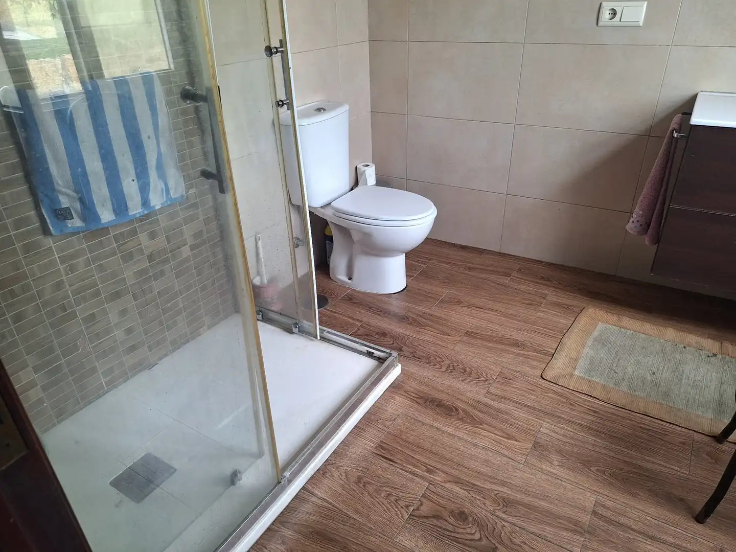 Baño de Casa o chalet en venta en Ribeira con Jardín privado y Terraza