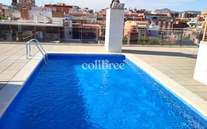 Swimming pool of Flat for sale in Cornellà de Llobregat  with Air Conditioner and Swimming Pool