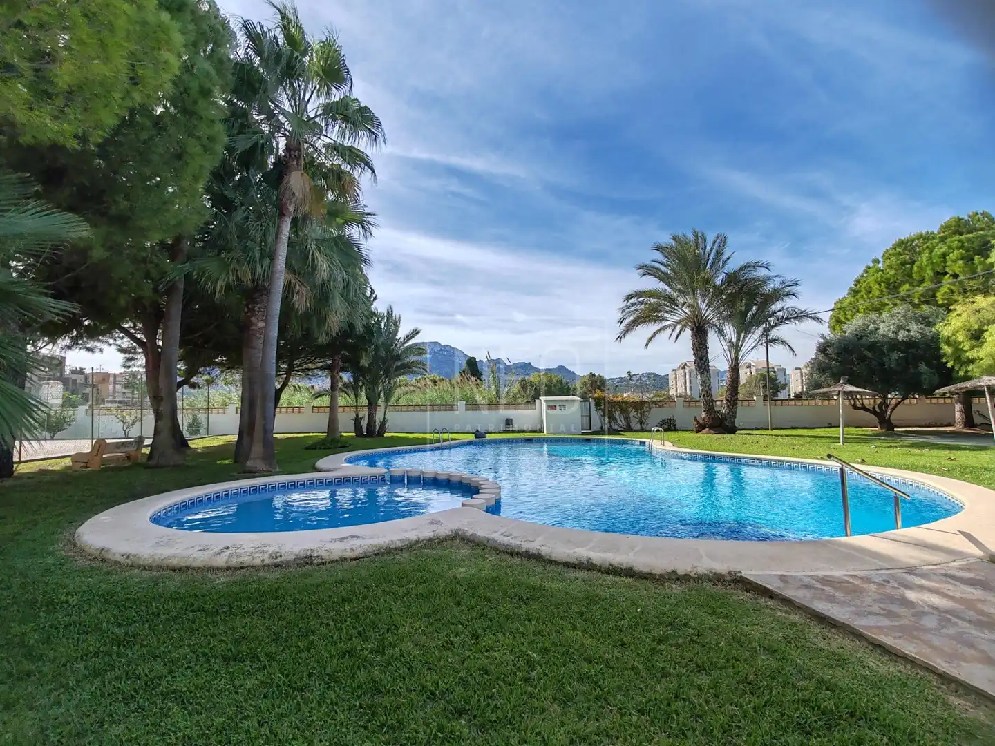 Swimming pool of Flat for sale in Dénia  with Air Conditioner, Private garden and Terrace