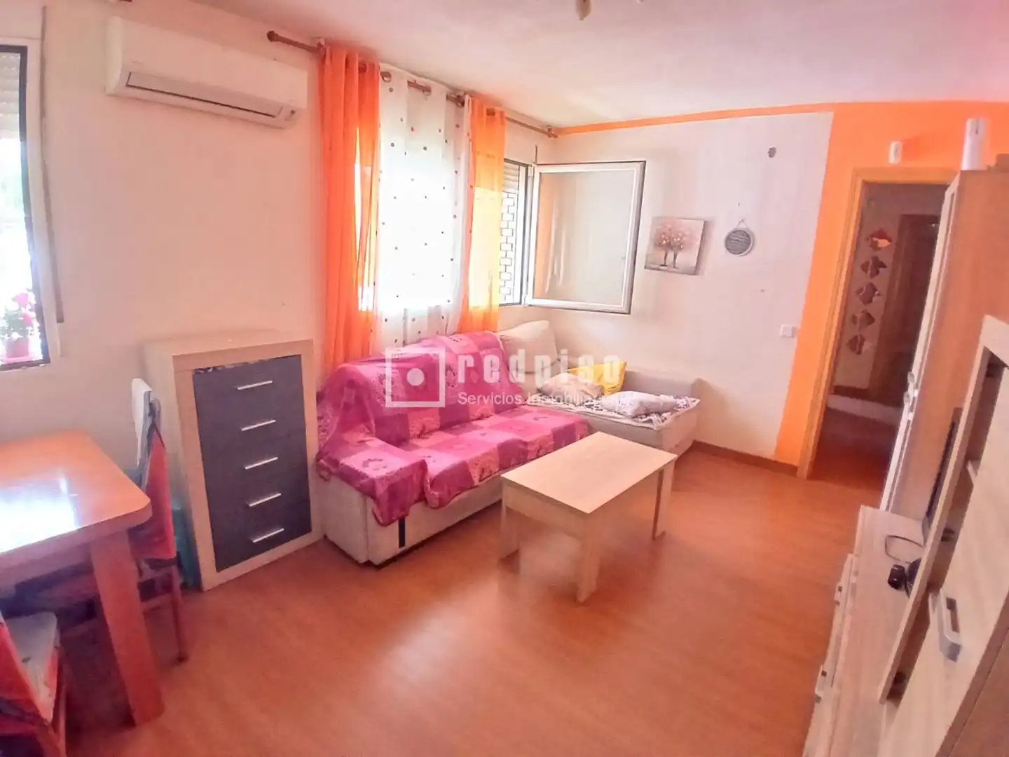 Bedroom of Flat for sale in Madrid  with Air Conditioner, Heating and Private garden