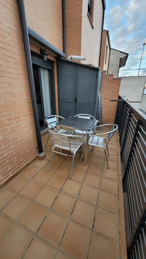 Terrassa de Casa adosada en venda en Garrido