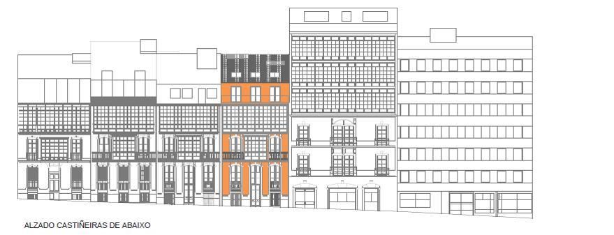 Vista exterior de Pis en venda en A Coruña Capital  amb Calefacció i Balcó