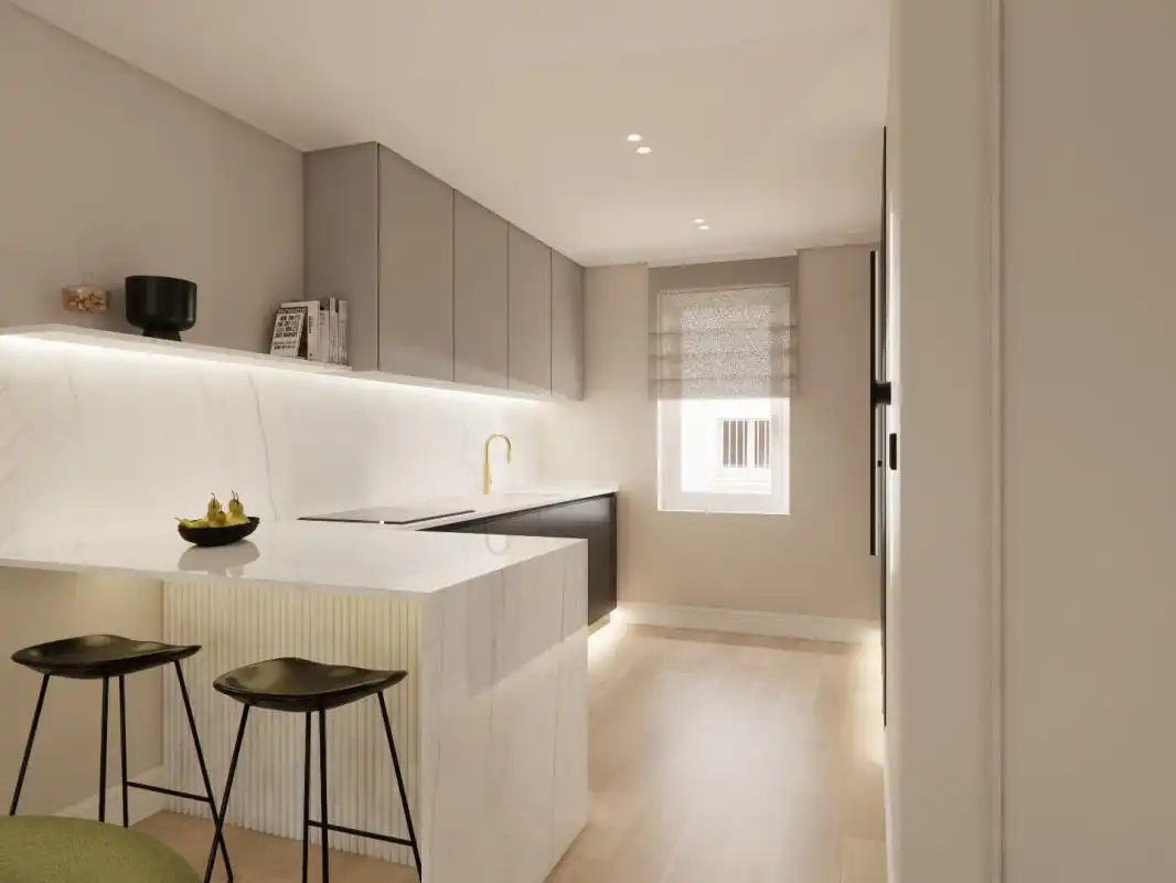 Cocina de Piso en venta en Madrid con Aire acondicionado, Calefacción y Amueblado