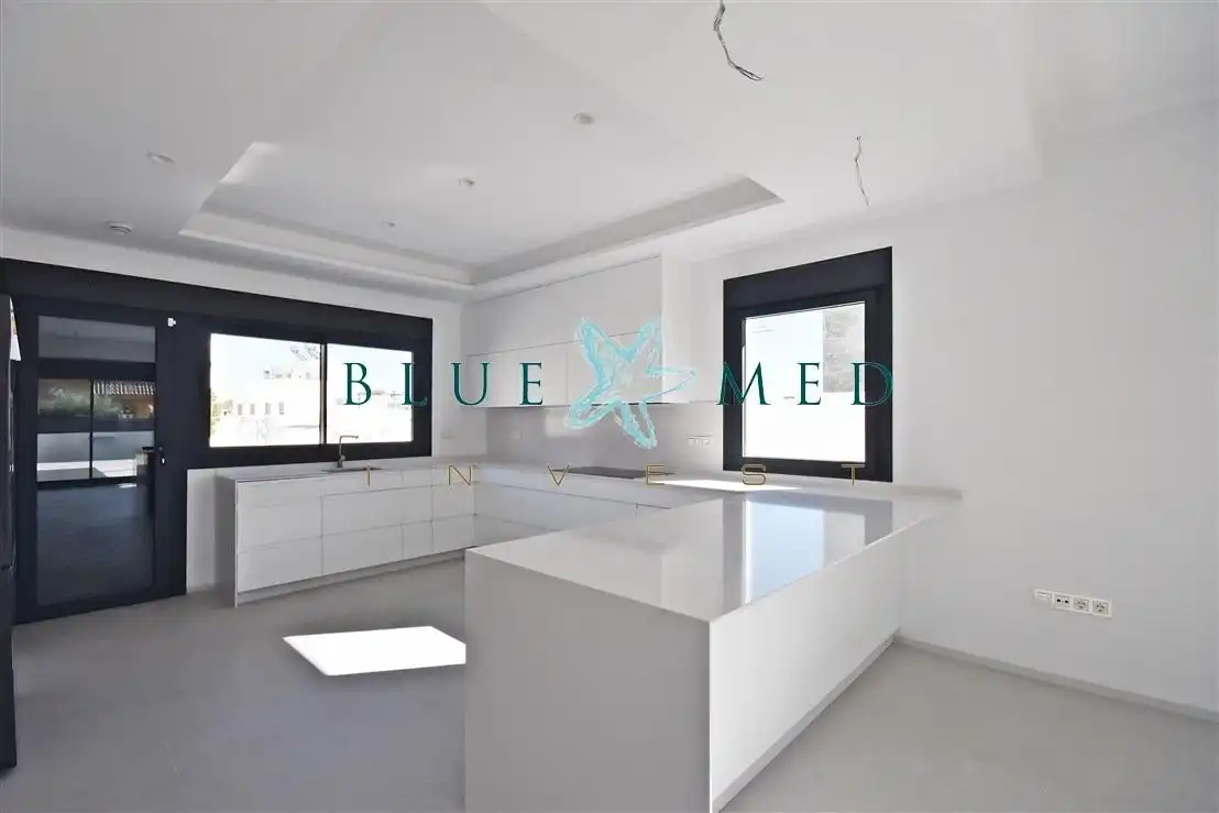 Cocina de Casa o chalet en venta en Mazarrón con Aire acondicionado, Calefacción y Jardín privado