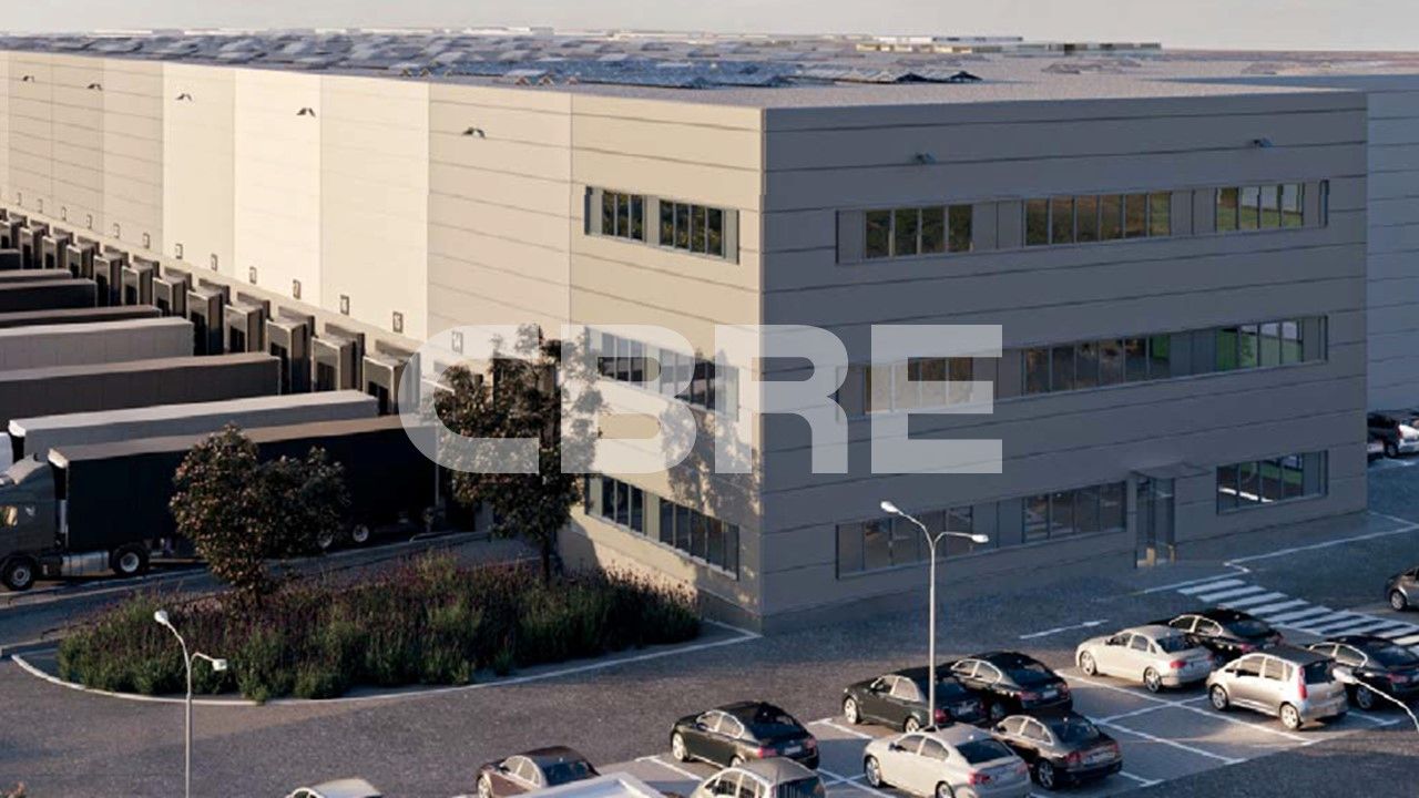 Vista exterior de Nave industrial de alquiler en Fuenlabrada