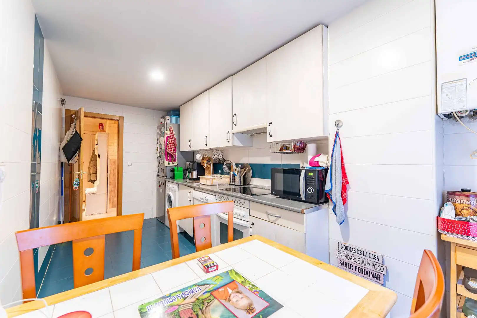 Kitchen of Flat for sale in Humanes de Madrid  with Air Conditioner, Heating and Terrace