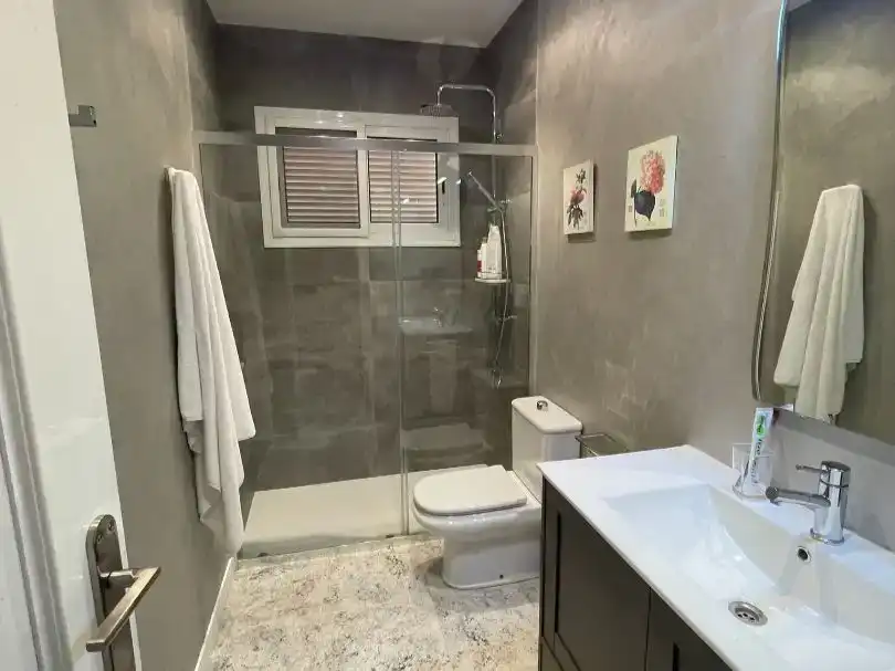 Bany de Casa adosada en venda en Gandesa amb Aire condicionat, Jardí privat i Traster