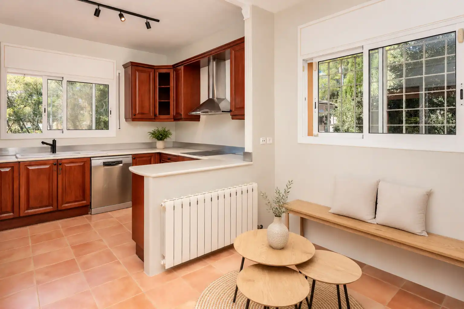 Cocina de Casa o chalet en venta en Olivella con Aire acondicionado, Calefacción y Jardín privado
