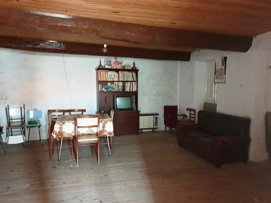 Wohnzimmer von Country house zum Verkauf in Taboadela mit Privatgarten