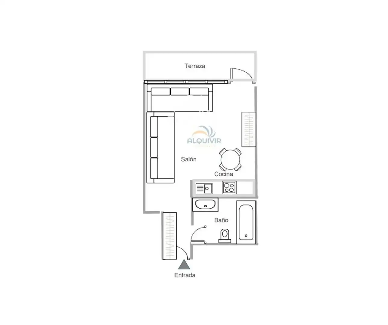 Wohnung mit Pool zum Verkauf in L, imagen 25