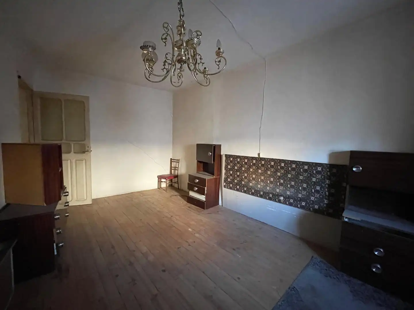 Sala de estar de Finca rústica en venta en Peral de Arlanza con Trastero y Horno