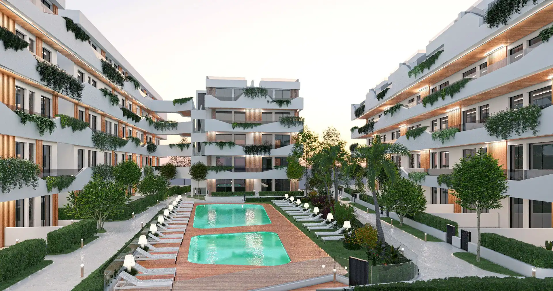 Appartement compact neuf avec piscine à vendre à Calle Isla de San Miguel 102