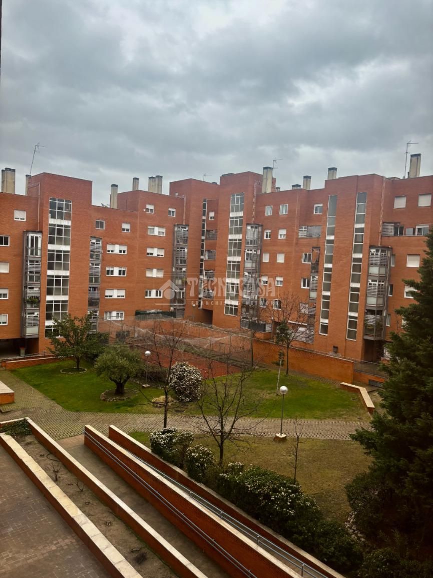 Exterior view of Flat for sale in  Madrid Capital  with Air Conditioner, Heating and Terrace