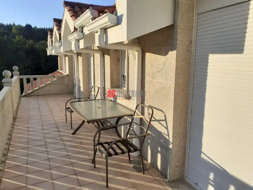 Terraza de Casa o chalet en venta en Santiago de Compostela  con Calefacción, Terraza y Trastero