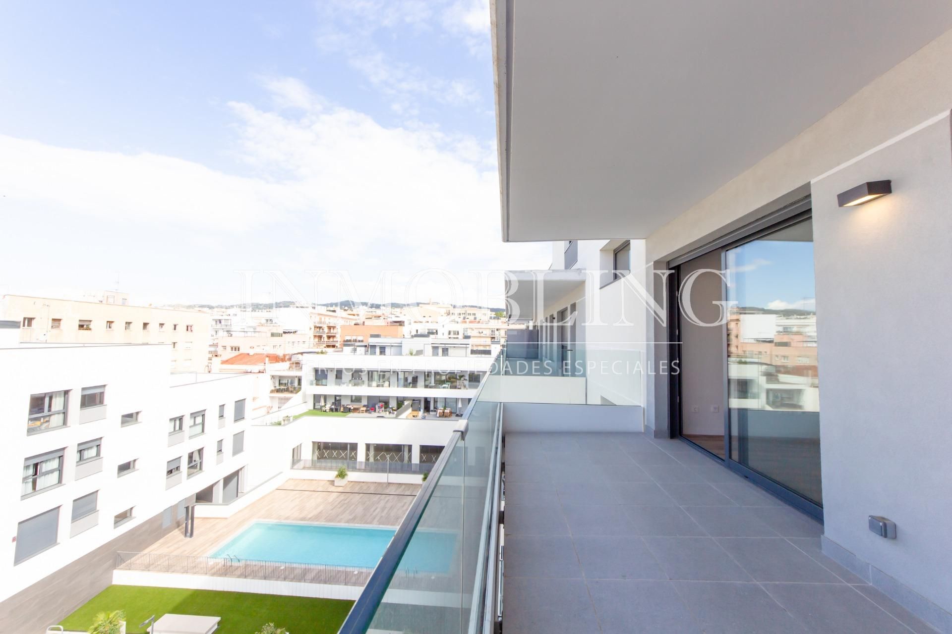 Terrace of Flat for sale in Mataró  with Heating, Terrace and Balcony