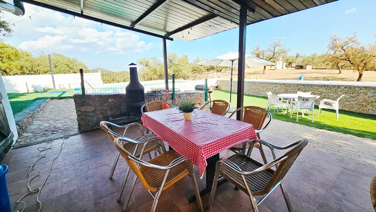 Casa amb piscina en venda a Santa Olalla del Cala, imagen 66