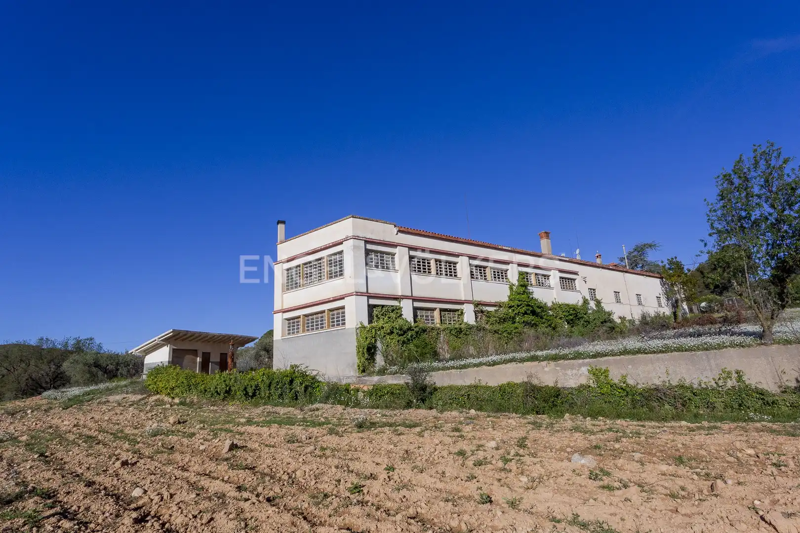 Vista exterior de Finca rústica en venta en Sant Quintí de Mediona con Calefacción, Jardín privado y Trastero